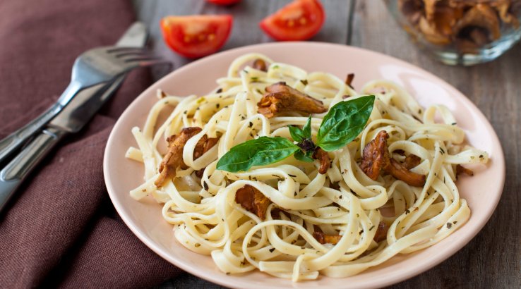 Паста з грибами