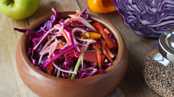 Салат з червоною капустою