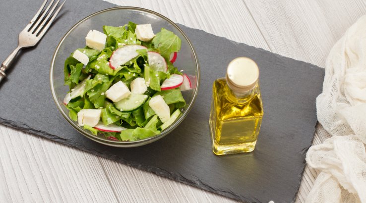 Салат з м'ятою і фетою