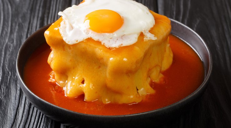 Франчесинья з пивом, вином та віскі