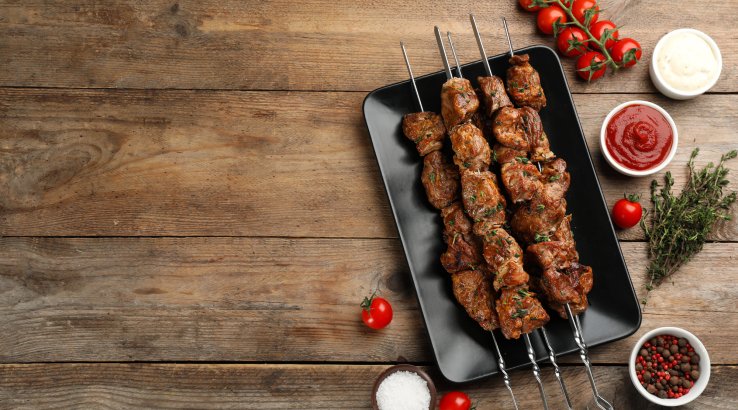 Свинячий шашлик