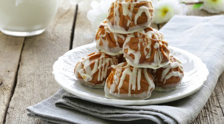 Заварні тістечка з кокосовим кремом