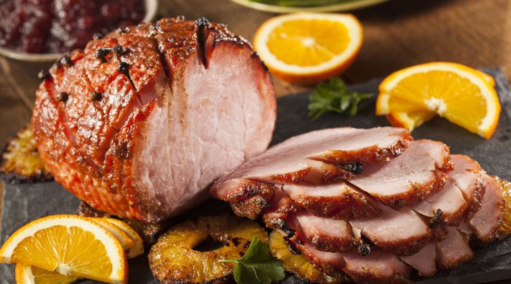 Шинка у медовій глазурі: рецепт