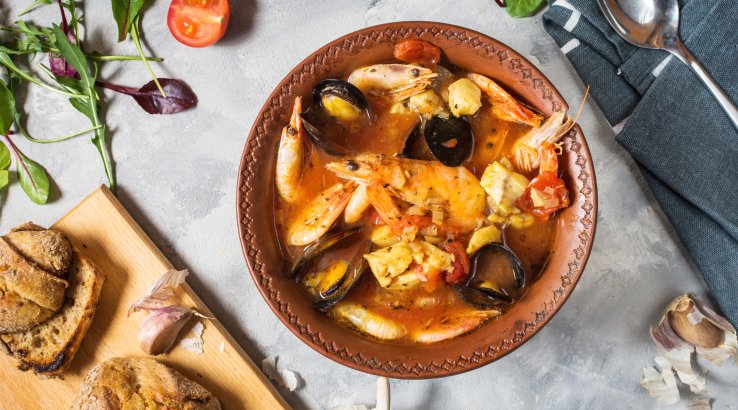 Рибна юшка буябес