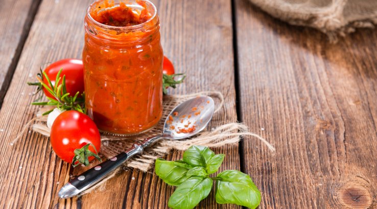 кетчуп з помідорів і цибулі