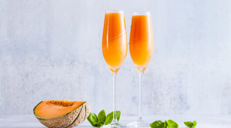 Коктель з вином і динею