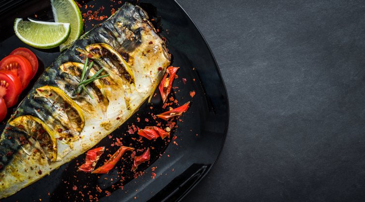 Запеченная скумбрия