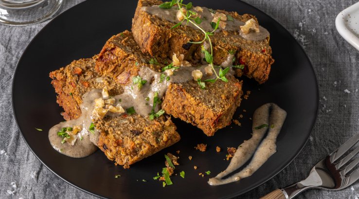 Хліб з зеленої сочевиці