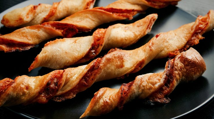 Спіральки з листкового тіста