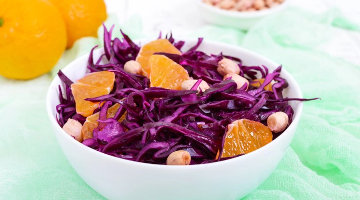 Салат із синьої капусти