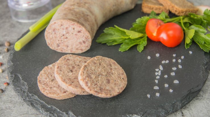 Домашня печінкова ковбаса