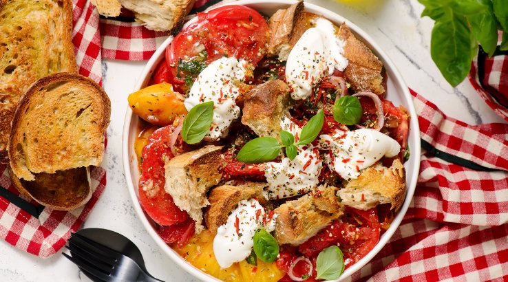 Панцанела з буратою