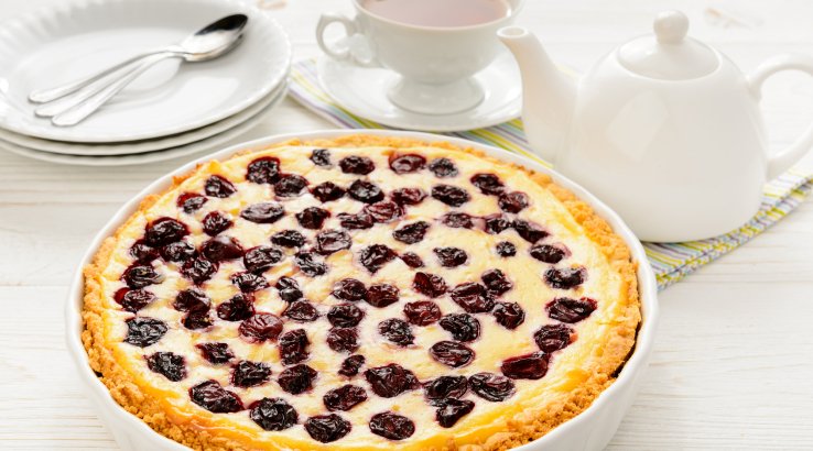 пиріг з черешнями