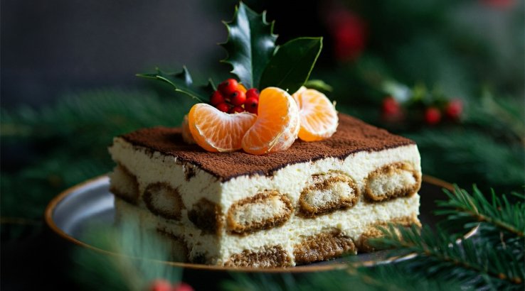 Тирамісу з мандаринами