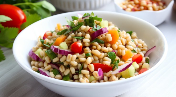 Каша-салат із перлової крупи