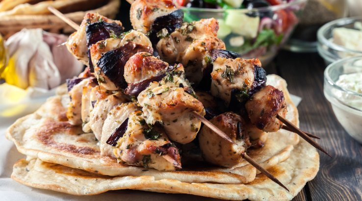 Курячий шашлик