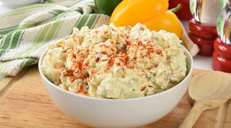 Картопляний салат із соусом ремулад