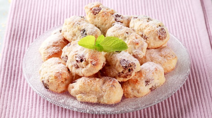 Пісне печиво з родзинками