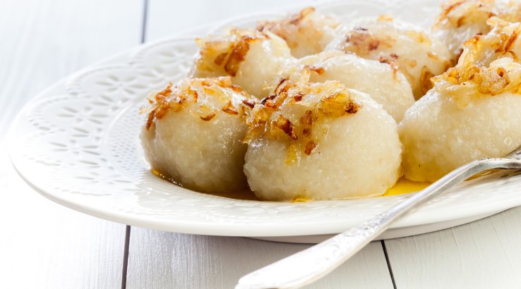 Картопляні фрикадельки з засмажкою