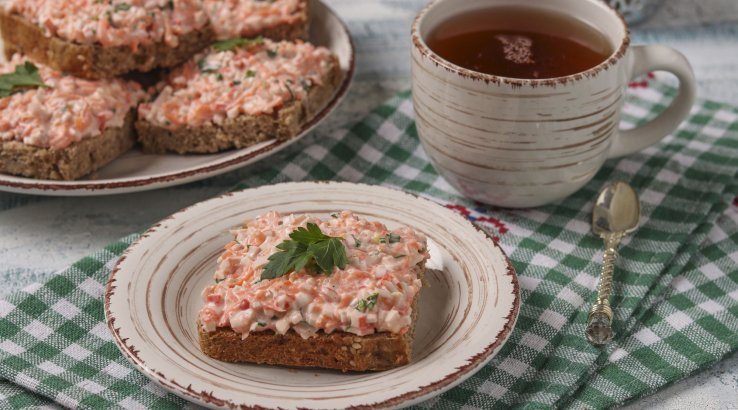 Паста для бутербродів з крабових паличок