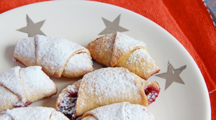 Рогалики з варенням