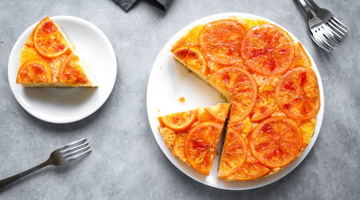 Шарлотка з апельсинами