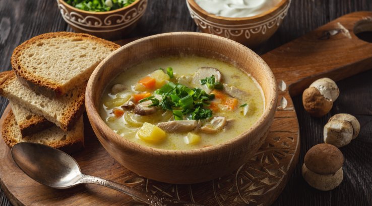 Грибная уха