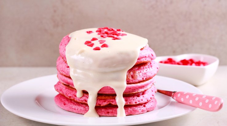 Бурякові панкейки