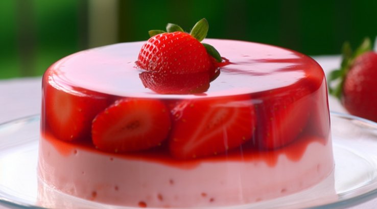 Полуничний чизкейк