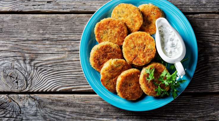 Горохові котлети