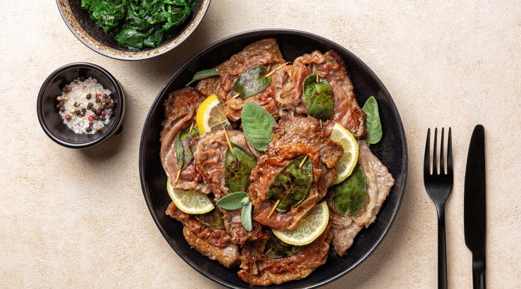 Відбивні сальтібокка