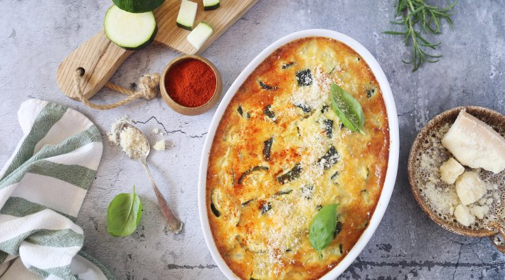 Запіканка з картоплею і зеленню