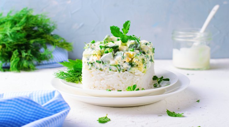 Морський салат з рибою