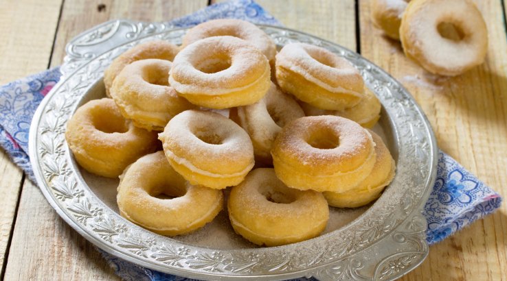 Сирні пончики без смаження