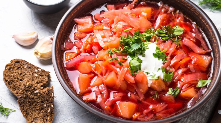 Борщ на курці