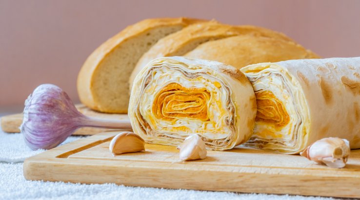 Піца-рулет з лаваша