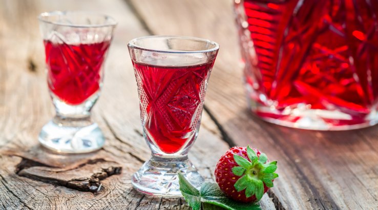 Наливка з полуниці