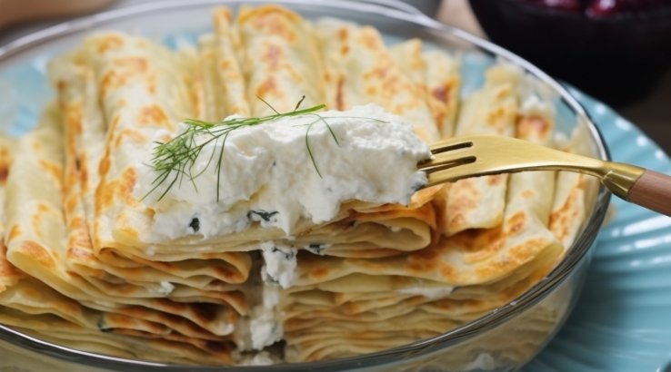 Ледачий пиріг «Гармошка»