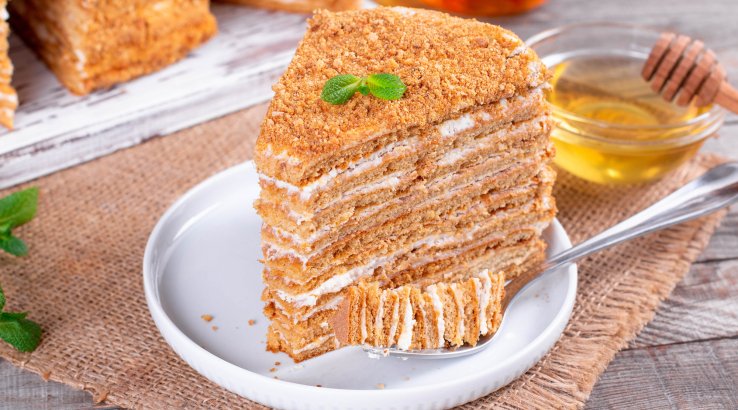 Медовик без цукру