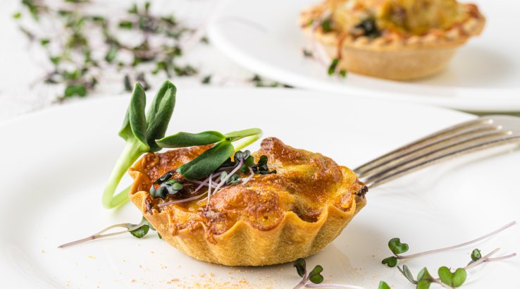 Грибний жульєн у тарталетках