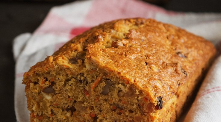 Морковно-кокосовый кекс