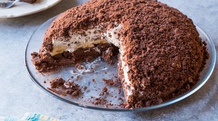 шоколадний торт "Сметанник"