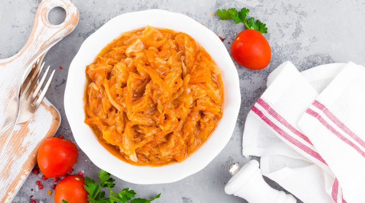 Тушкована капуста