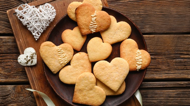Печиво сердечки на День Валентина