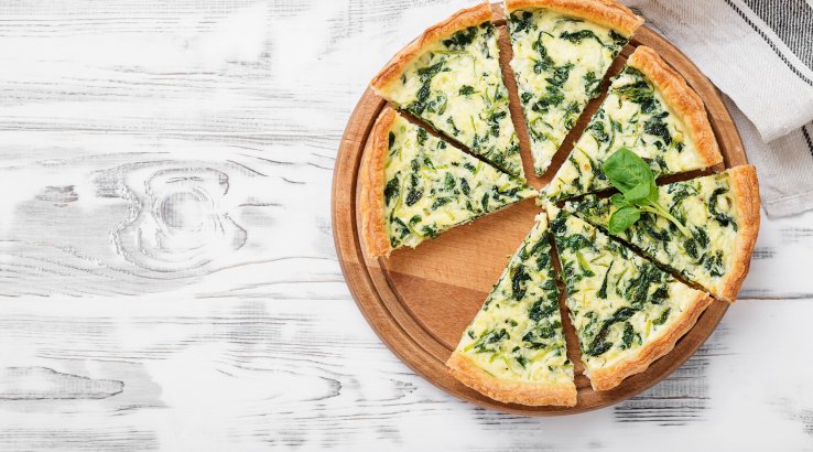 Лінивий пиріг з моцарелою