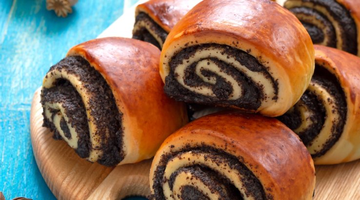 Булочки з маком