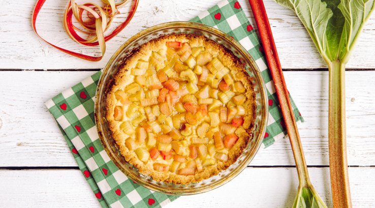 Тарт з ревенем