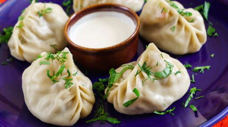 Манти з картоплею