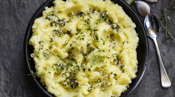 Картопляне пюре з травами