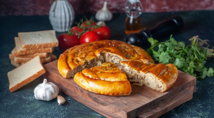 Французький пиріг з фаршем